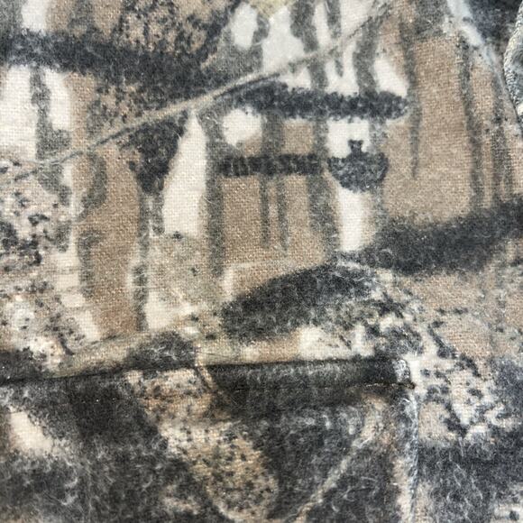 Vtg Mossy Oak Mens 2XL Fall Foliage Camo Heavy Hunting Shirt 80s 90s Made In USA - Picture 5 of 8